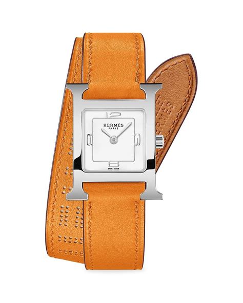 hermes watch double strap